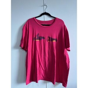 Run The Jewels Shirt Mens 3XL Pink Rap Band Hands‎ Logo Graphic T-Shirt Music